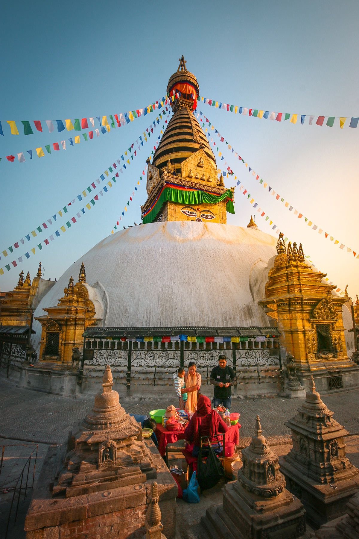 Scenic Nepal Mountains